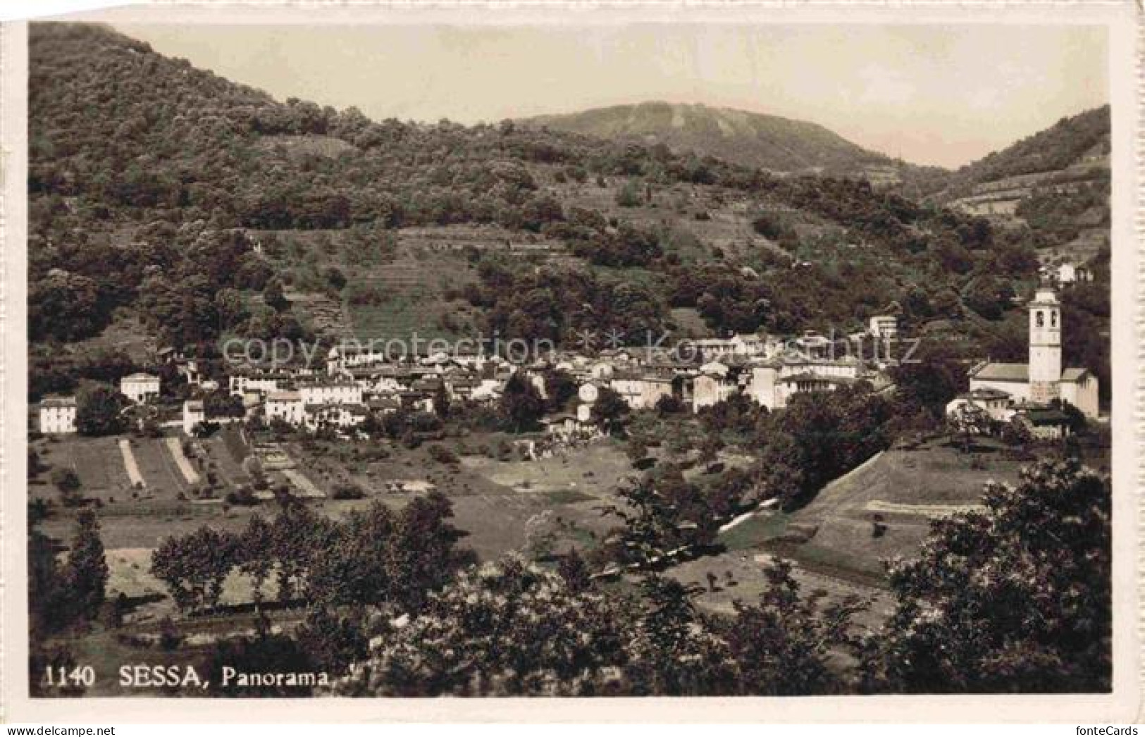 Sessa  Lugano TI Panorama