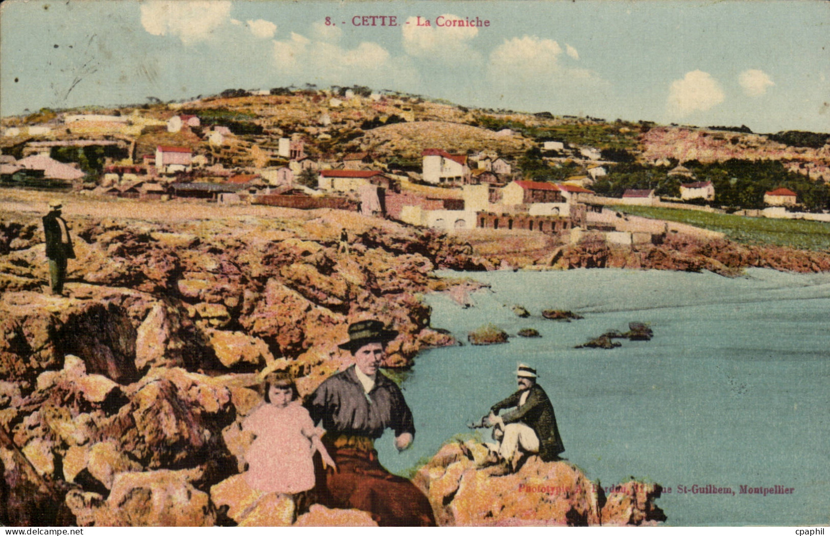 Sete - Cette - La Corniche - CPA