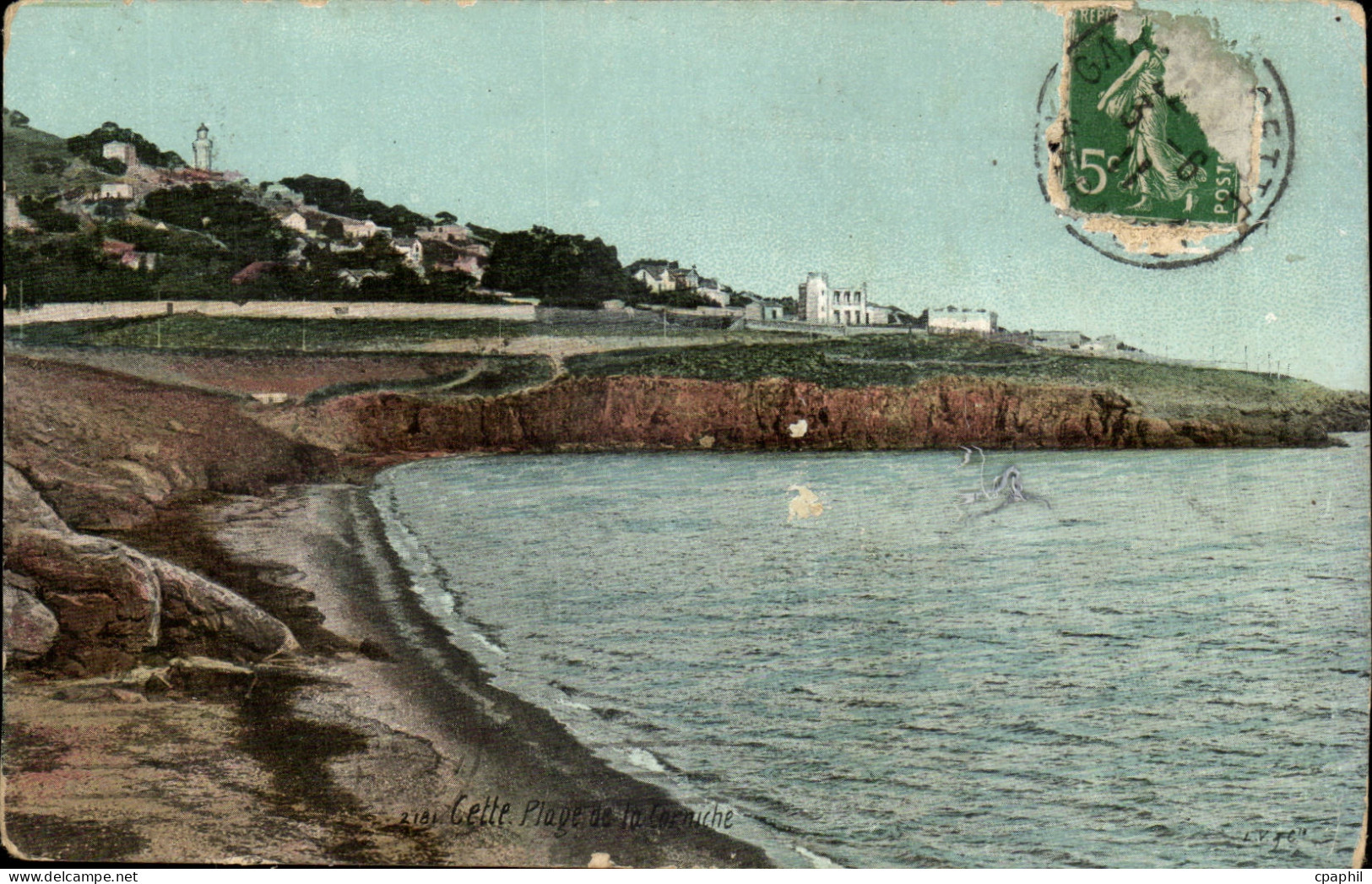 Sete - Cette - La Plage - CPA