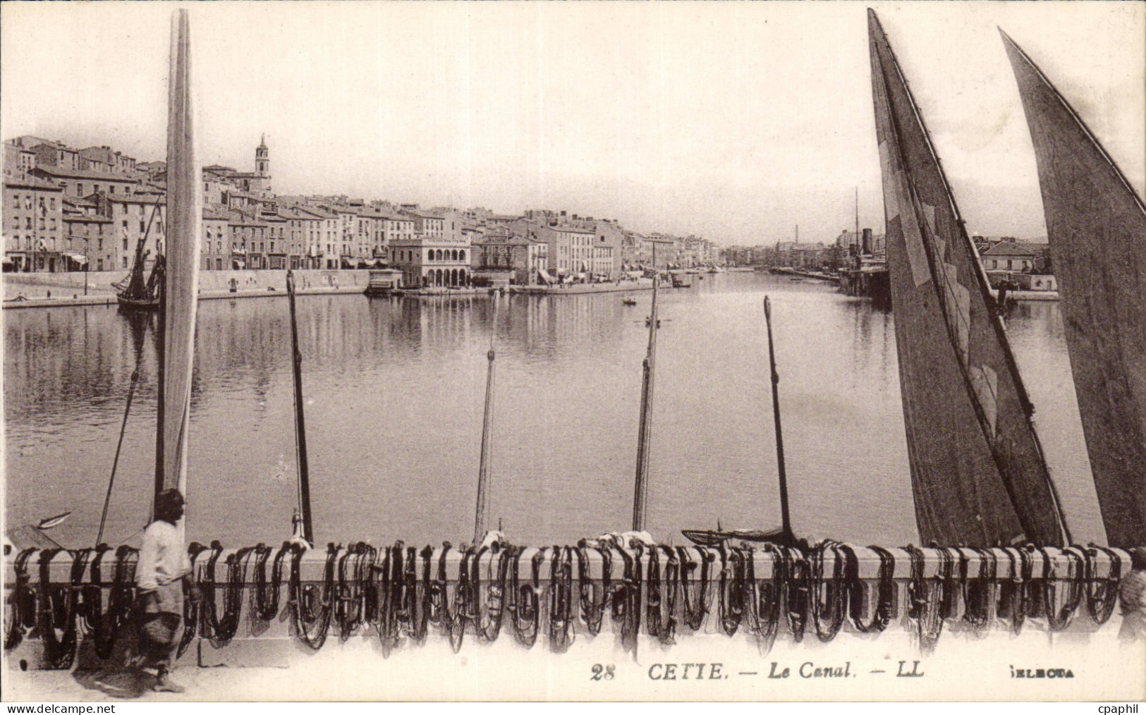 Sete - Cette - Le Canal - CPA