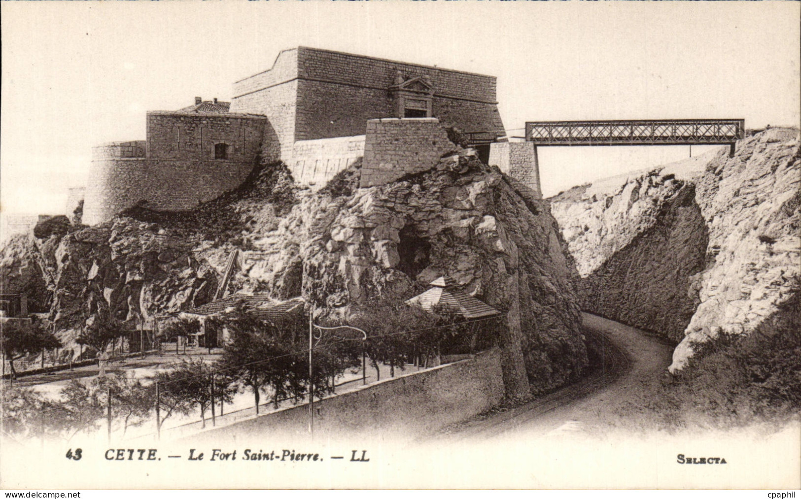 Sete - Cette - Le Fort Saint Pierre - CPA