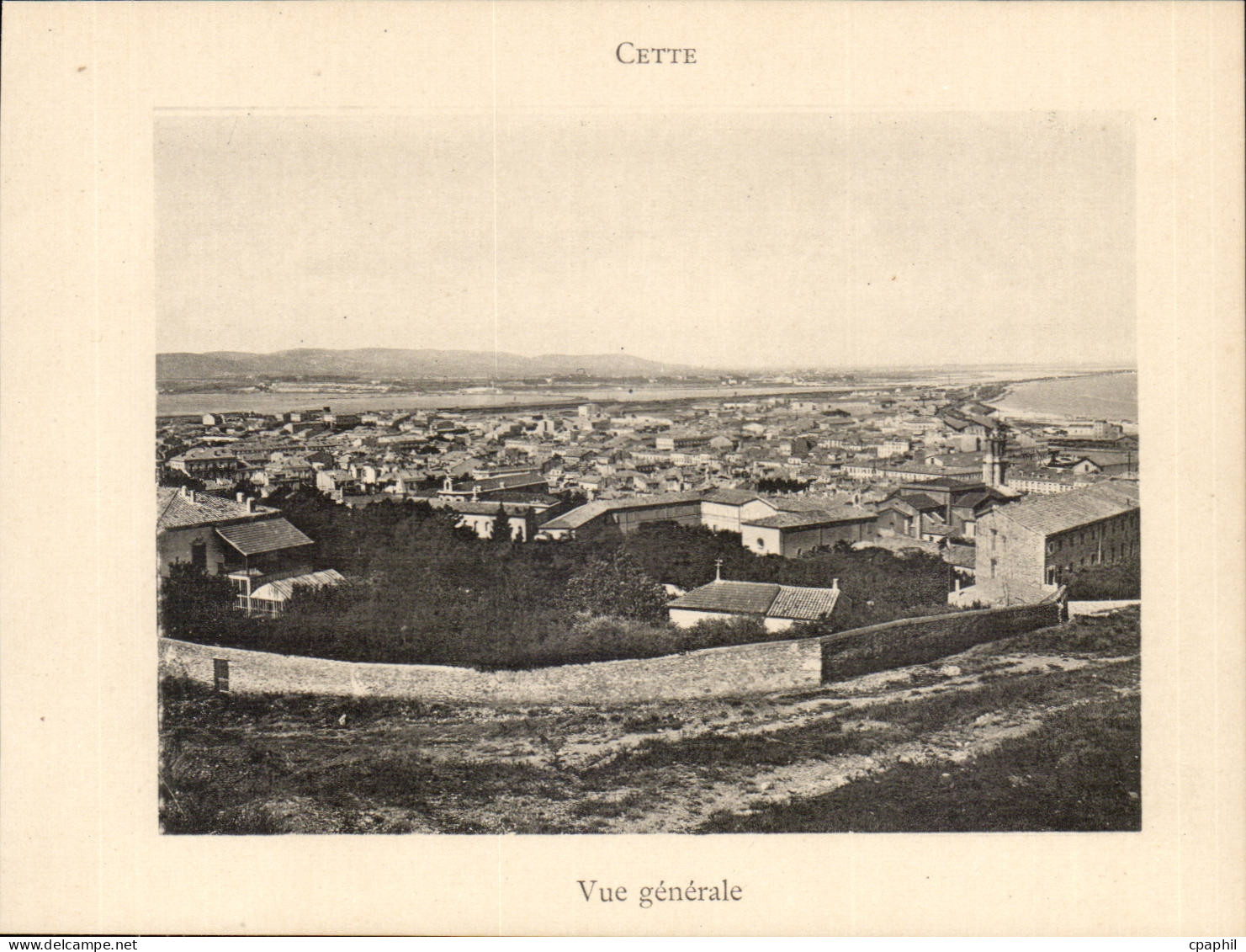 Sete - Cette - Vue Generale - CPA