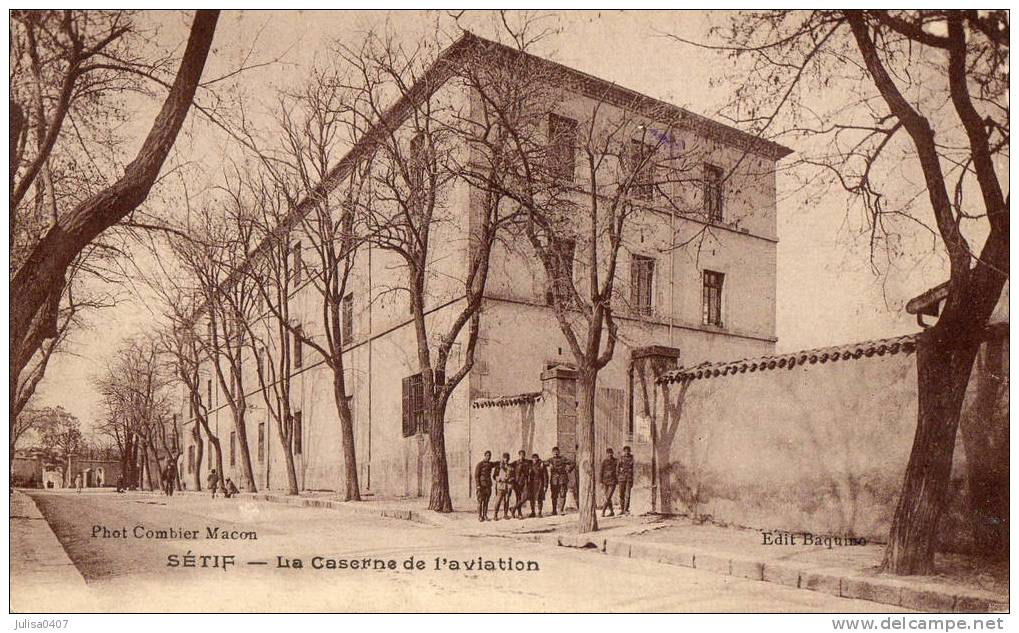 SETIF (Algérie) caserne de l'aviation animation