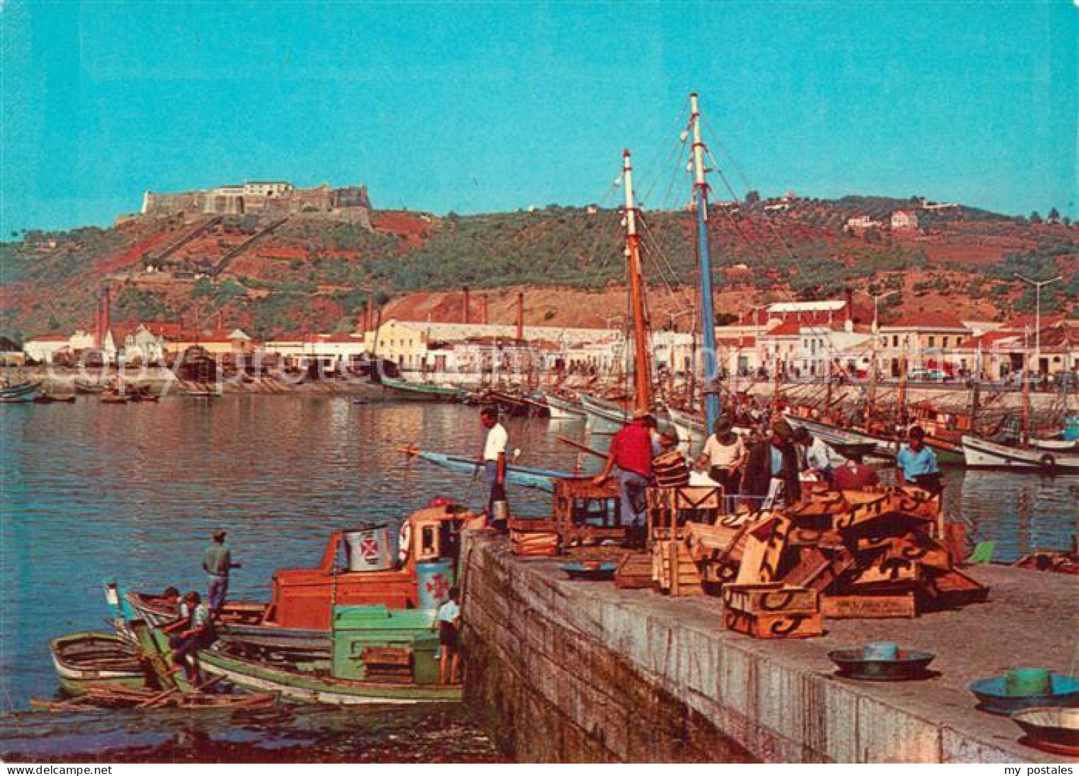 Setubal Hafenpartie