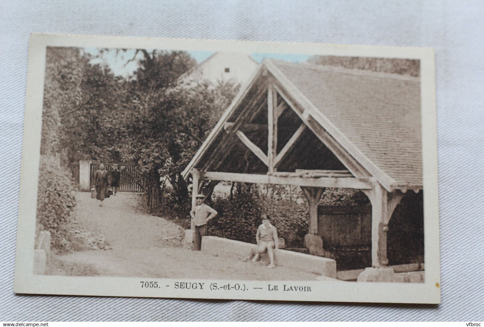 Seugy, le lavoir, Val d'Oise 95