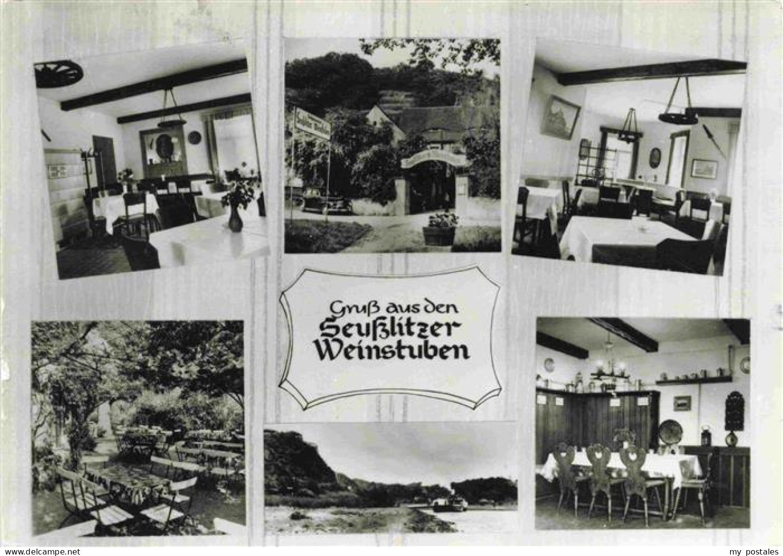 Seusslitz Diesbar Seusslitz Nuenchritz Sachsen Seusslitzer Weinstuben Gastraeume