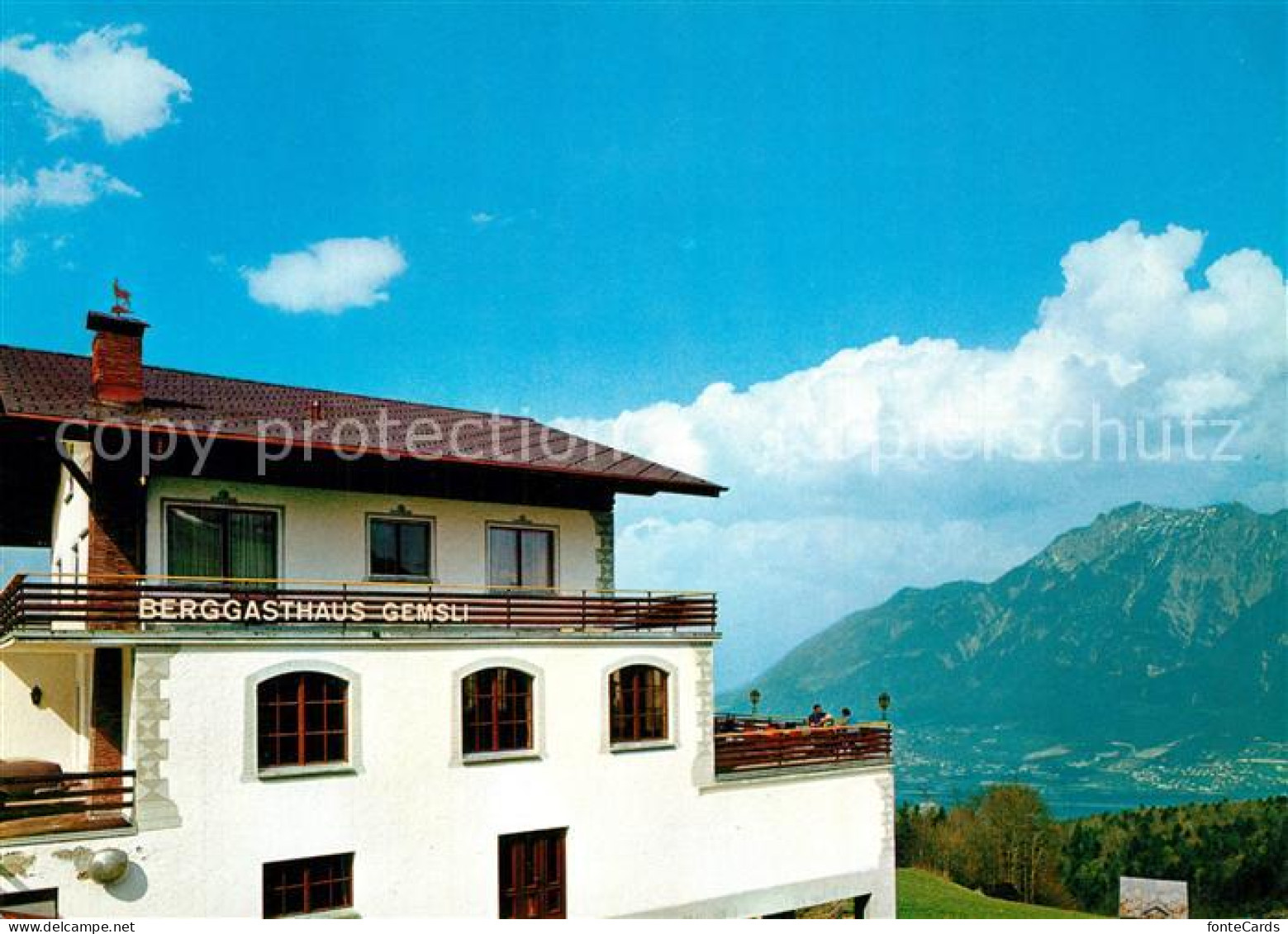 Sevelen Werdenberg Berggasthaus Gemsli