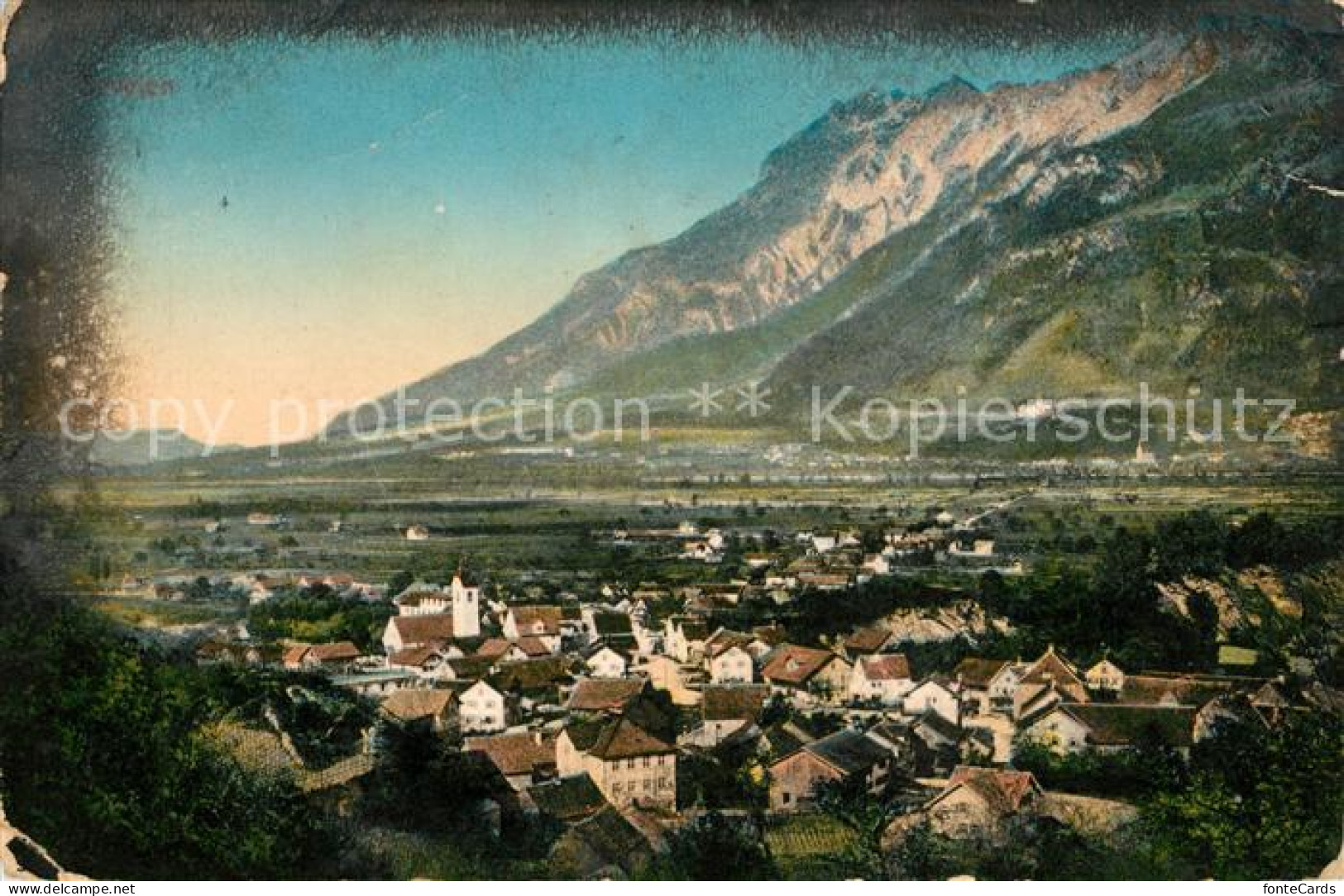 Sevelen Werdenberg Panorama