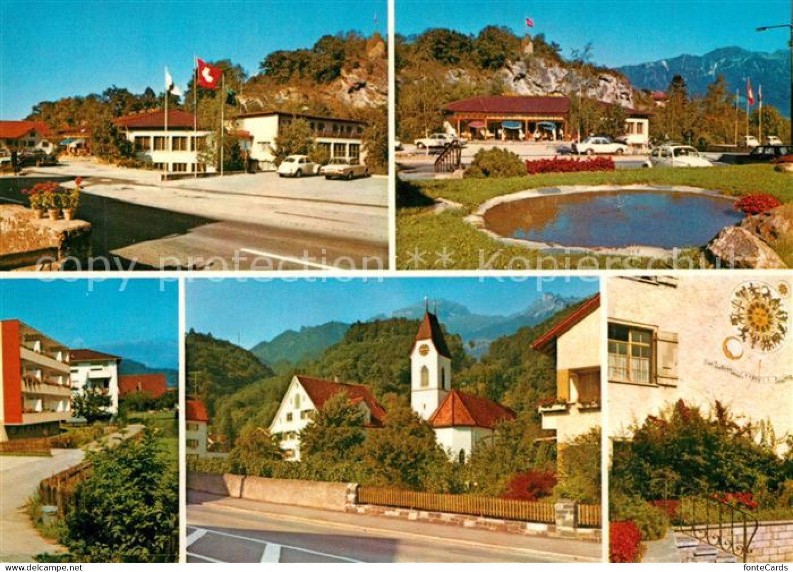 Sevelen Werdenberg Teilansichten Kirche