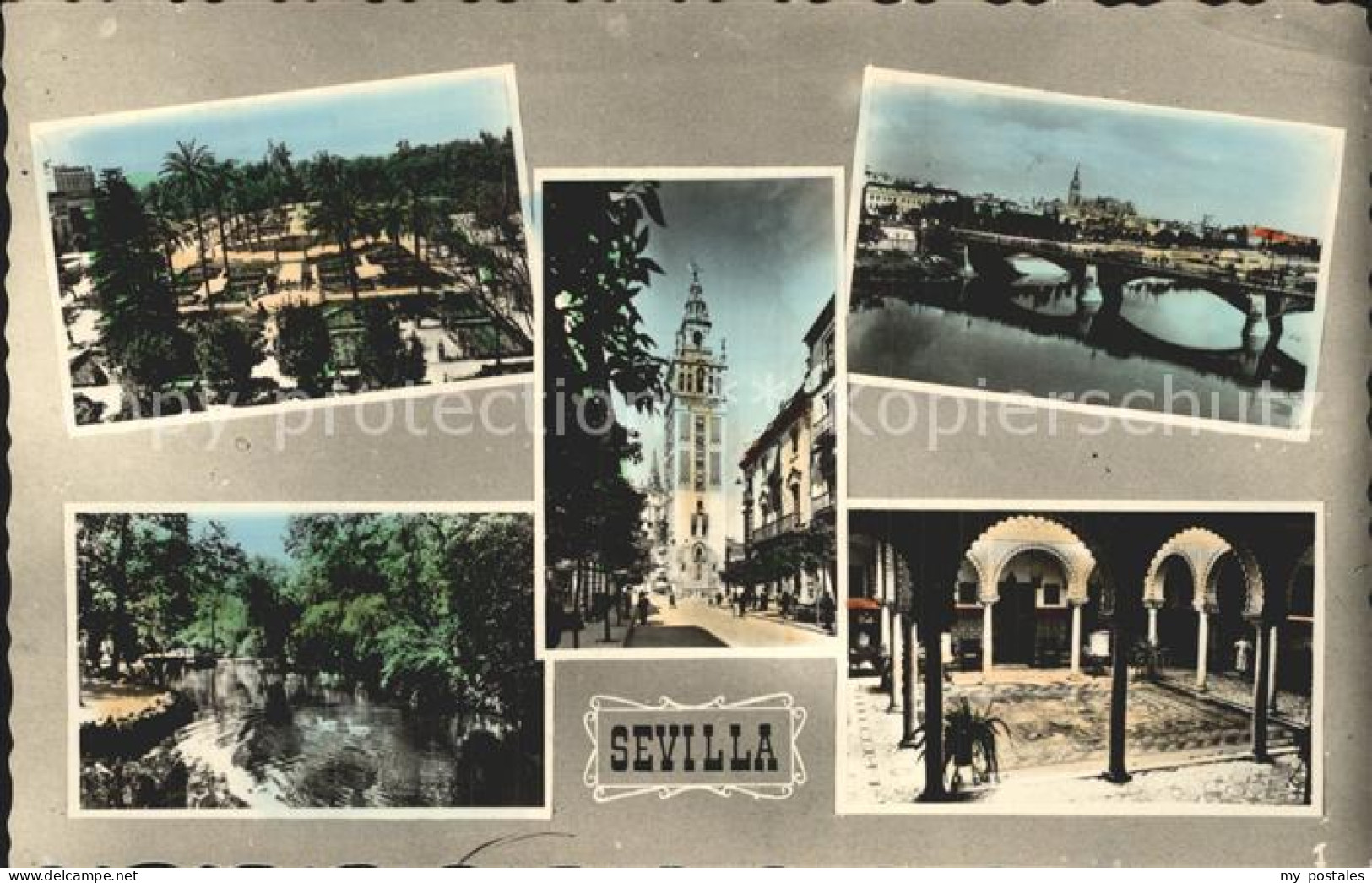 Sevilla Andalucia Stadtansicht