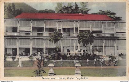 Seychelles - MAHÉ - Government House - Publ. C. Cosgrow