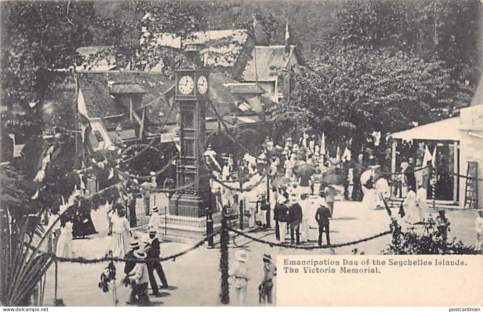 SEYCHELLES - Emancipation Day of the Seychelles Islands - The Victoria Memorial - Publ. S. Ohashi