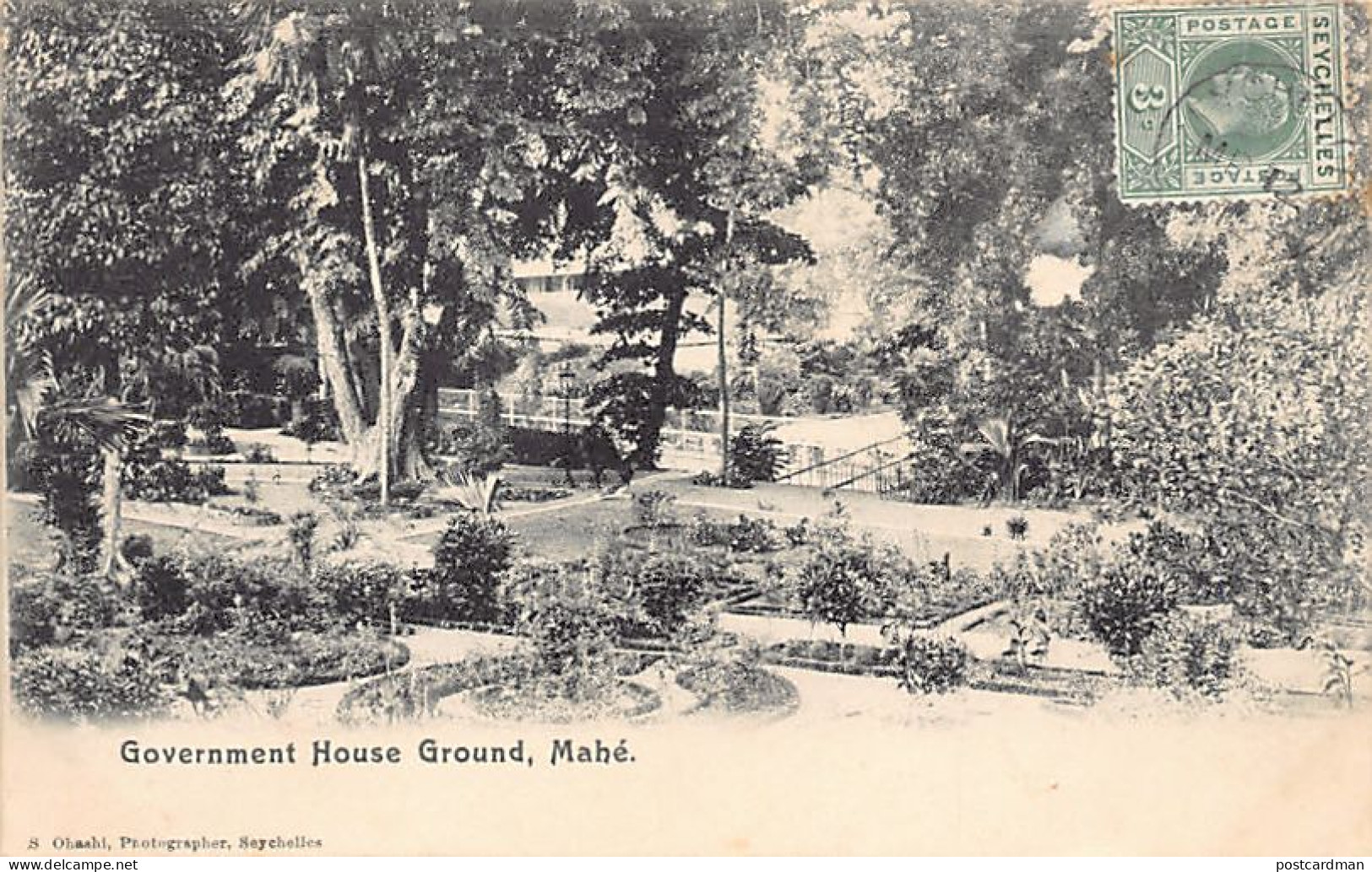 Seychelles - MAHÉ - Government ground - Publ. S. Ohashi