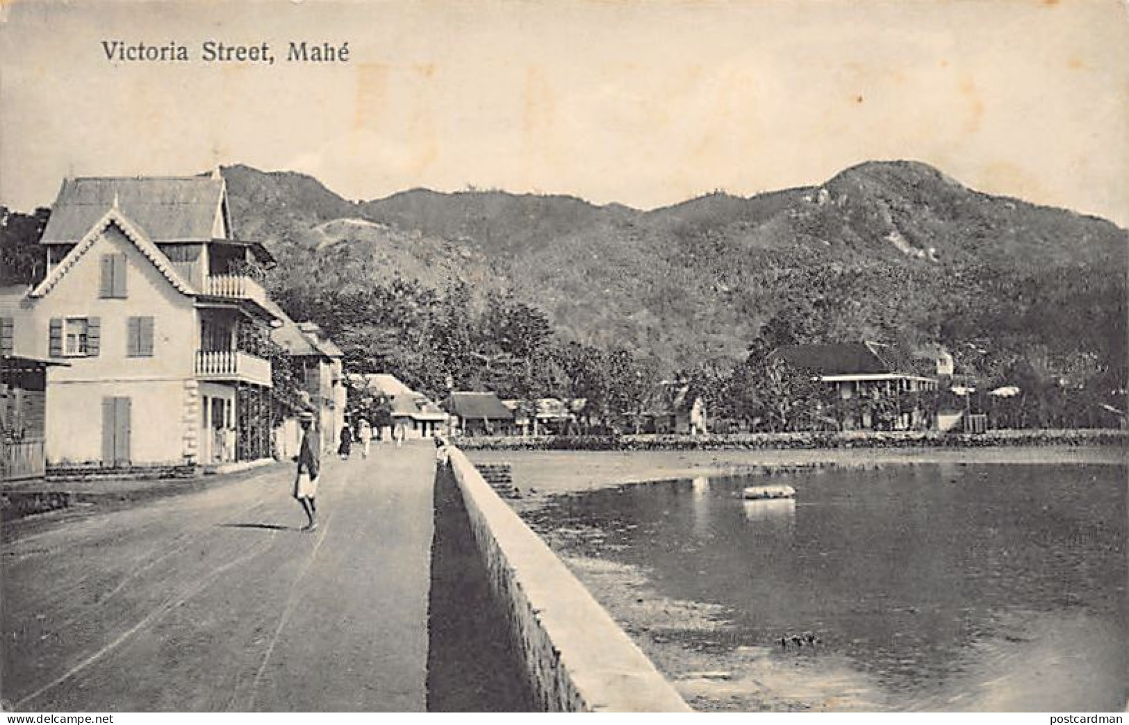 Seychelles - MAHÉ - Victoria Street - Publ. S.S. Ohashi