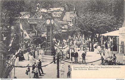 SEYCHELLES - Emancipation Day of the Seychelles Islands - The Victoria Memorial - Publ. S. Ohashi