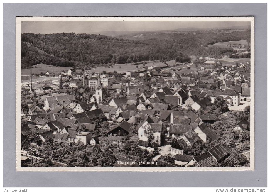 SH THAYNGEN 1953-X-13 Thayngen Totalansicht Foto J.G.
