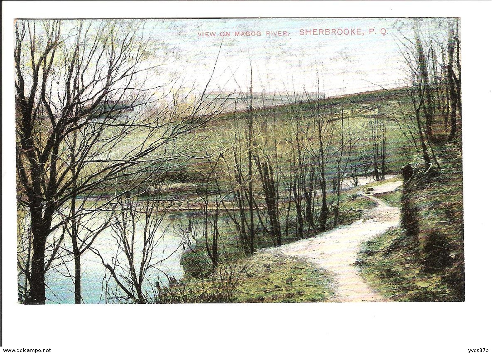 SHERBROOKE - View on Magog River