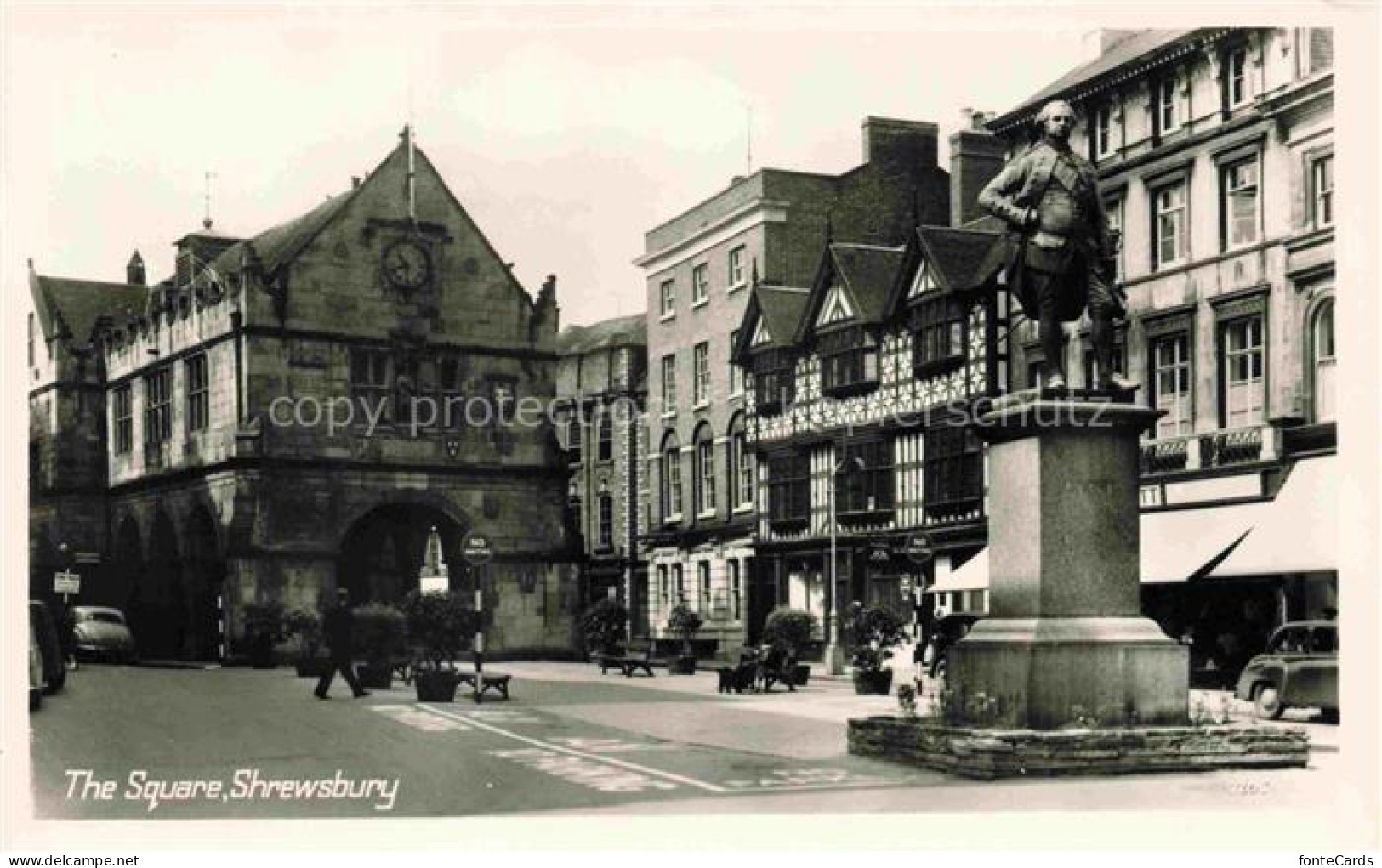 Shrewsbury  Shropshire UK The Square