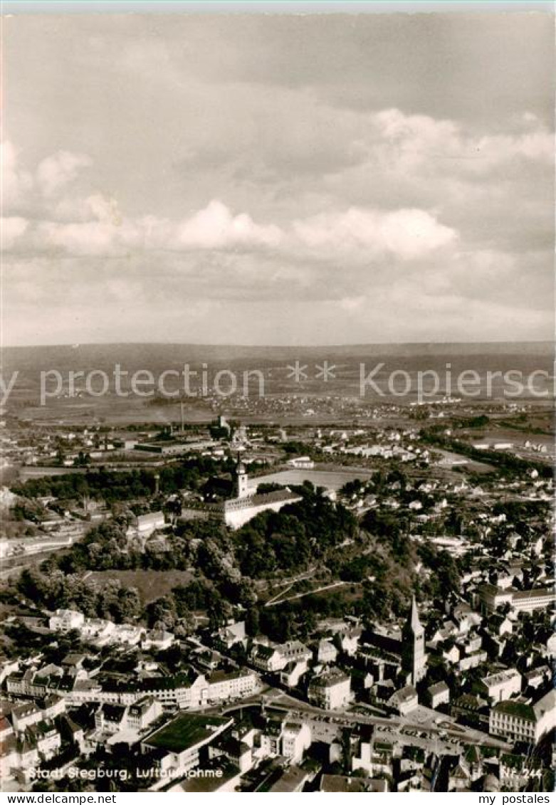 Siegburg Fliegeraufnahme