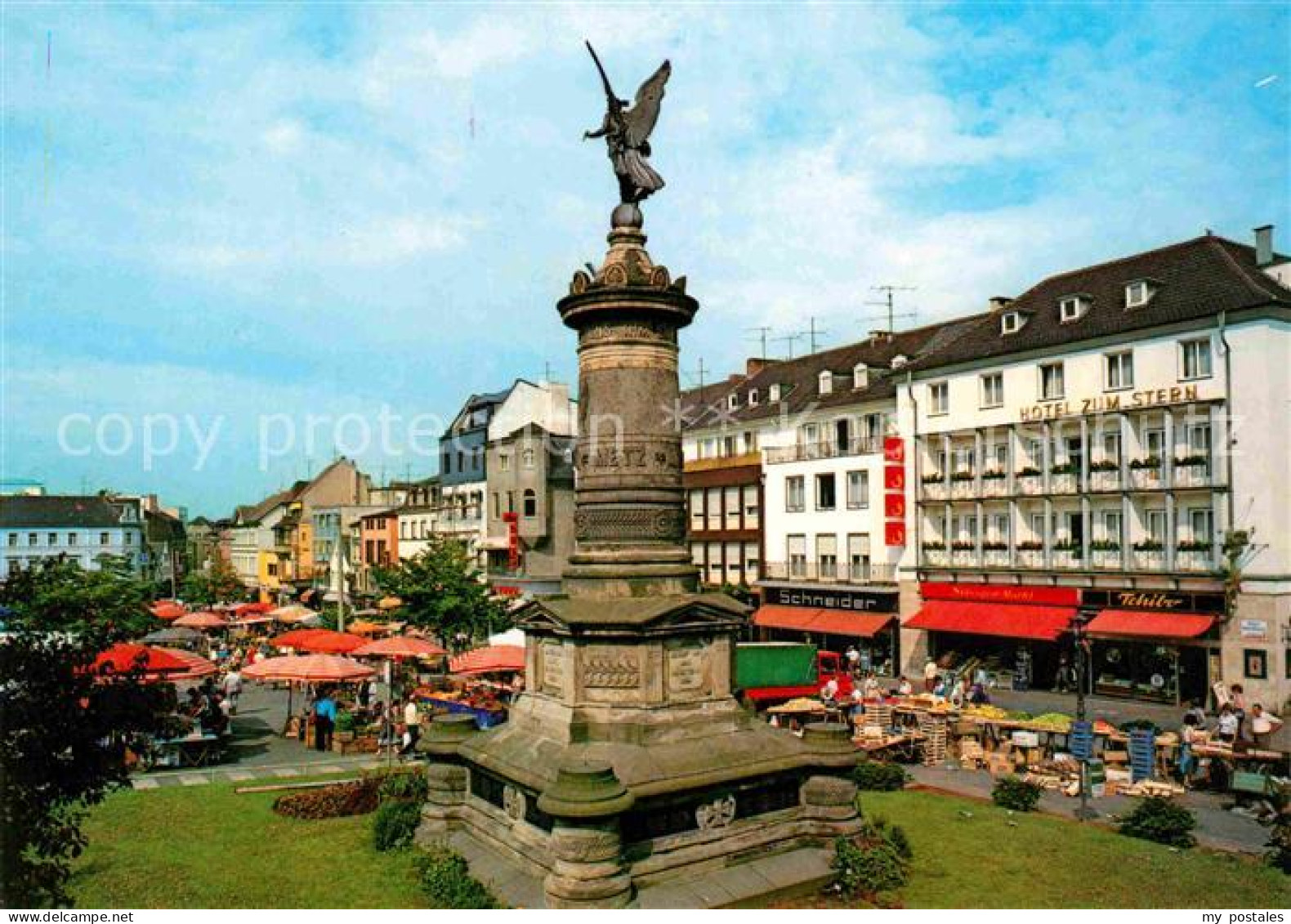Siegburg Marktplatz Denkmal