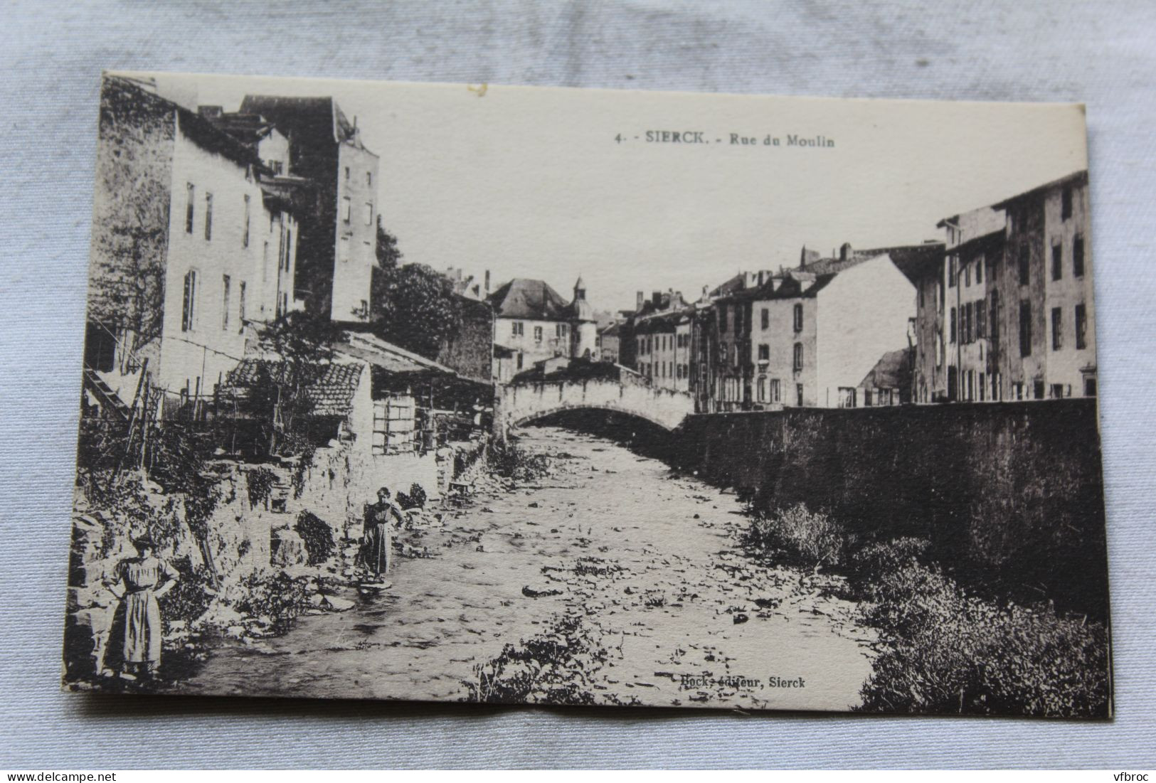 Sierck, rue du moulin, Moselle 57