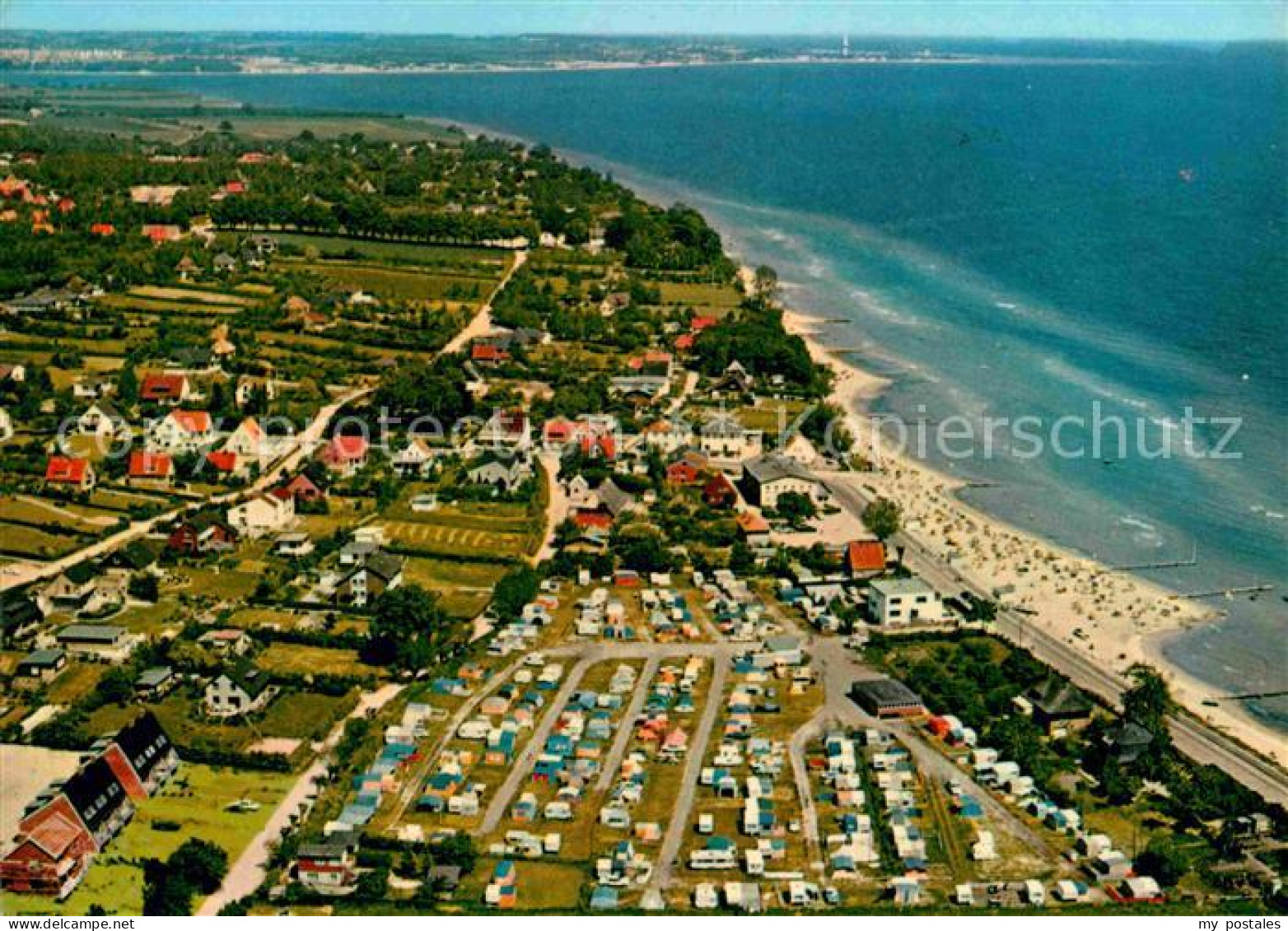 Sierksdorf Luftaufnahme Campingplatz