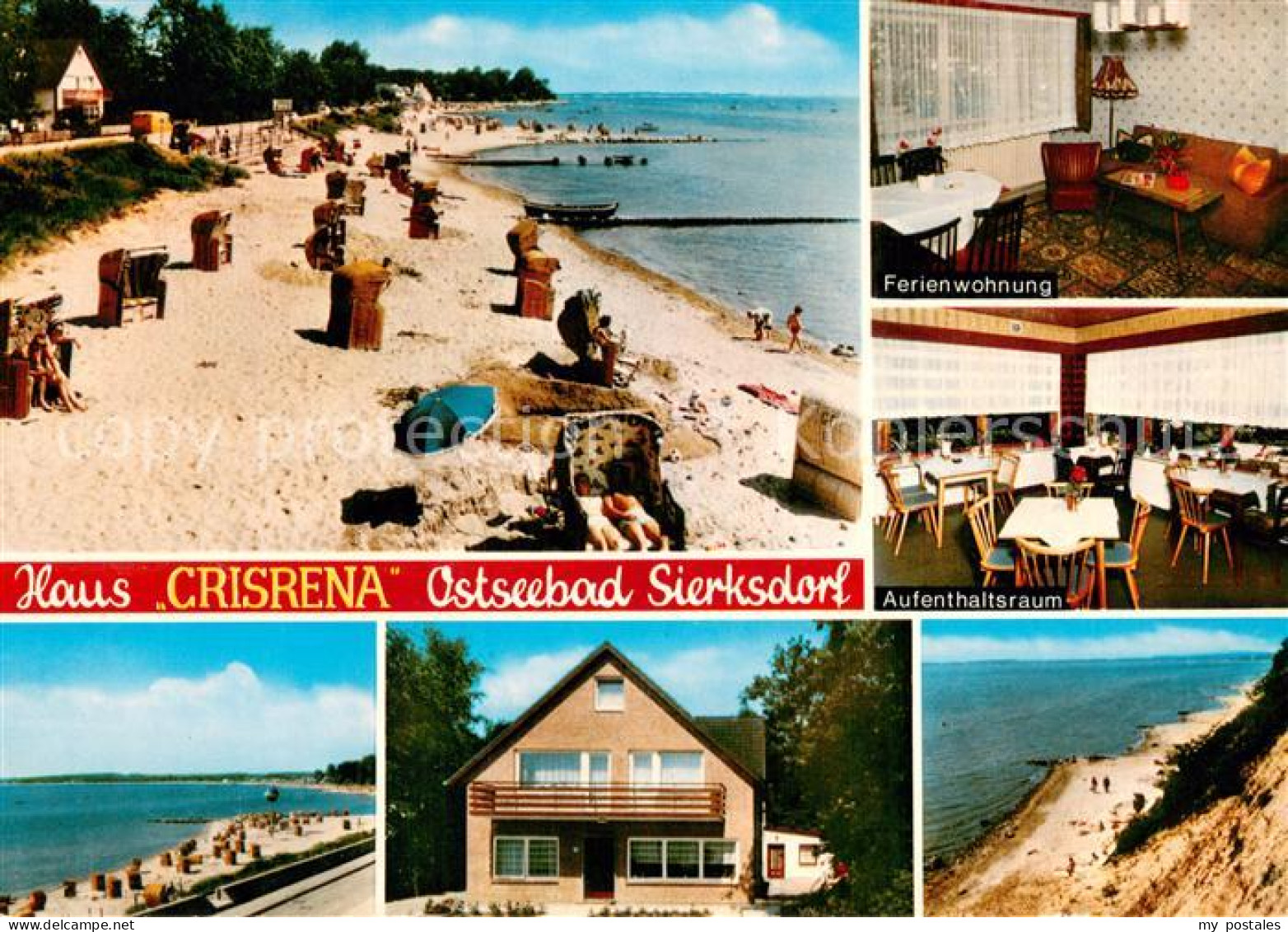 Sierksdorf Ostseebad Strandpartie Haus Crisrena Ferienwohnung Aufenthaltsraum