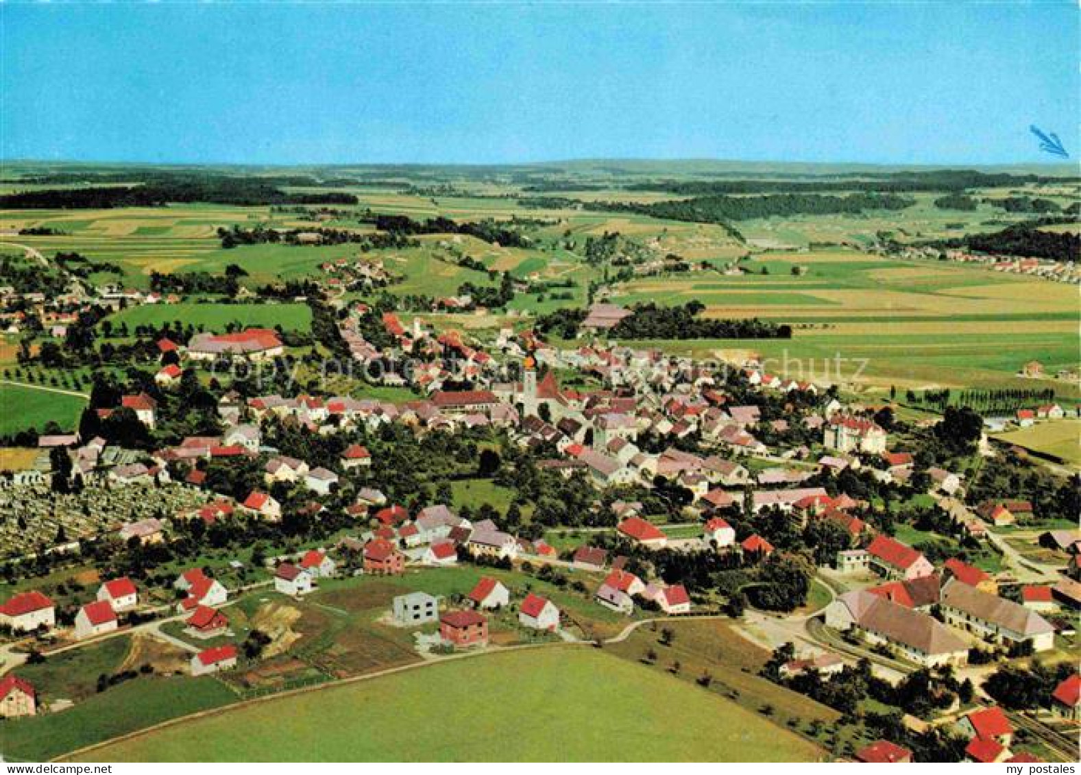 Sierning Steyr-Kirchdorf Oberoesterreich AT Fliegeraufnahme