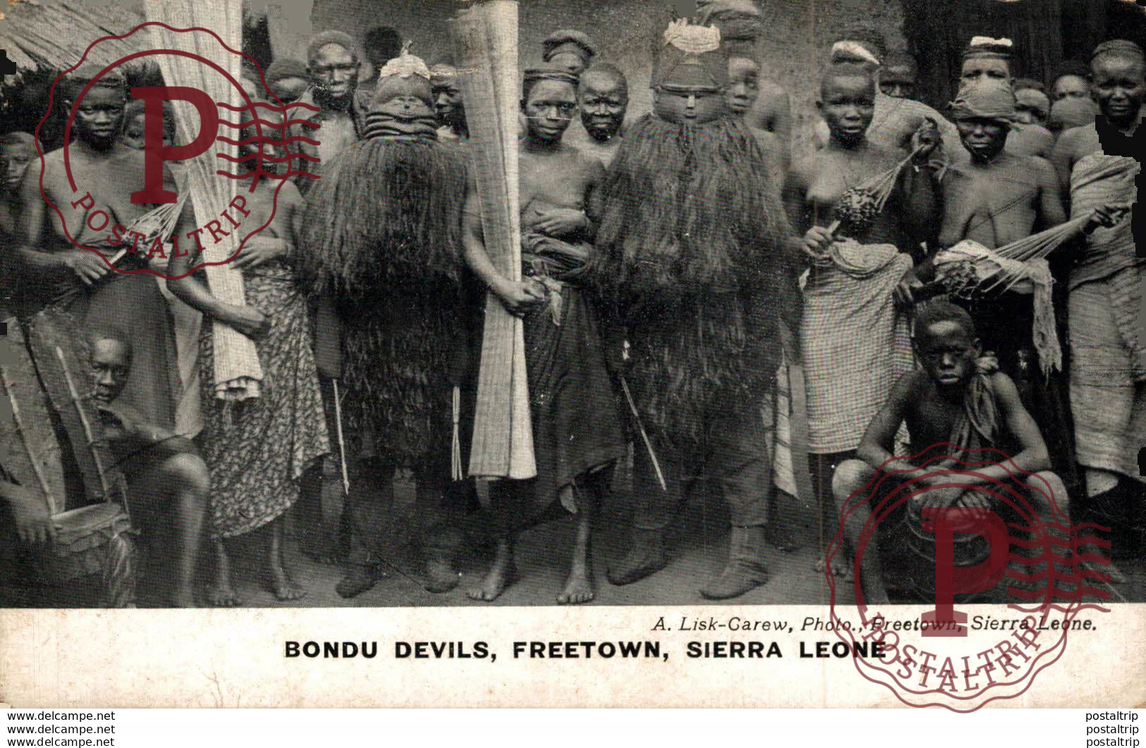SIERRA LEONA // SIERRA LEONE. BONDU DEVILS, FREETOWN