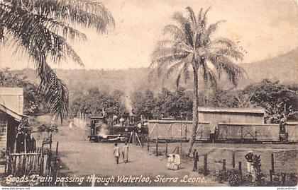 Sierra-Leone - Goods Train passing trough Waterloo - Publ. unknown 277