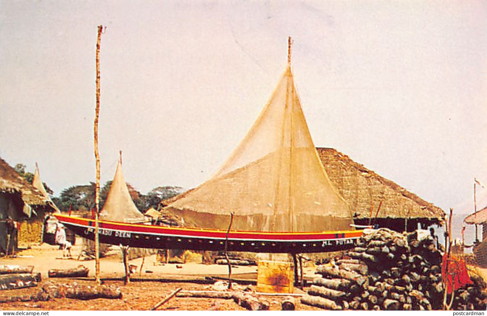 SIERRA LEONE - A fishing village - Publ. C.M.S. Bookshop