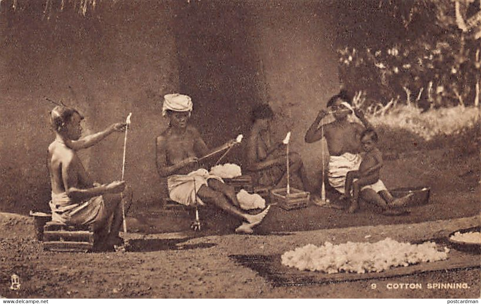 Sierra Leone - Cotton weaving - Publ. Raphael Tuck & Sons