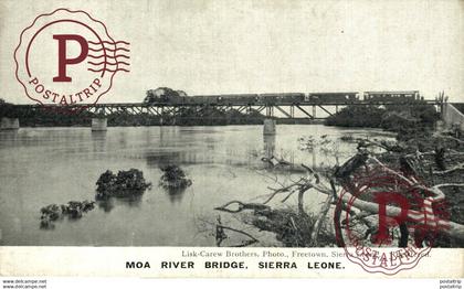 AFRICA. SIERRA LEONA. SIERRA LEONE - Moa River Bridge