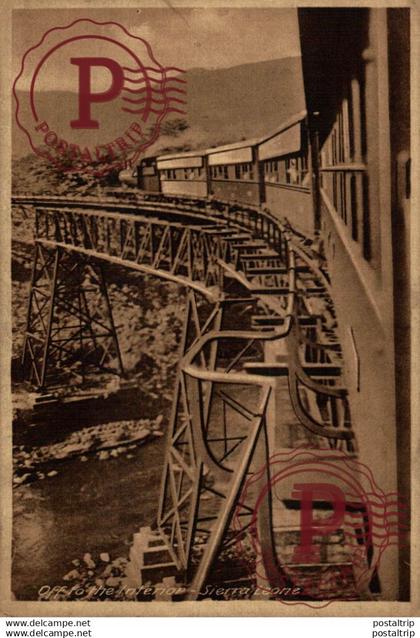 AFRICA. SIERRA LEONA. Sierra Leone - Off to the Interior - Railway