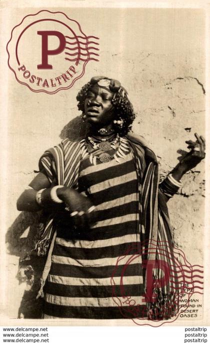 SIERRA LEONA // SIERRA LEONE The Type of Woman found Desert Oases. - REAL PHOTO