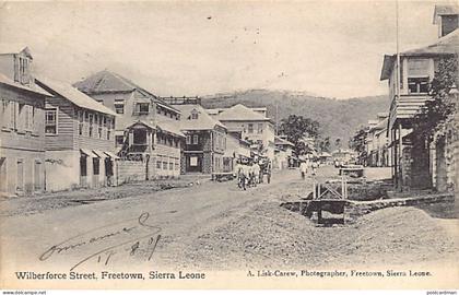 Sierra Leone - FREETOWN - Wilberforce Street - Publ. A. Lisk-Carew