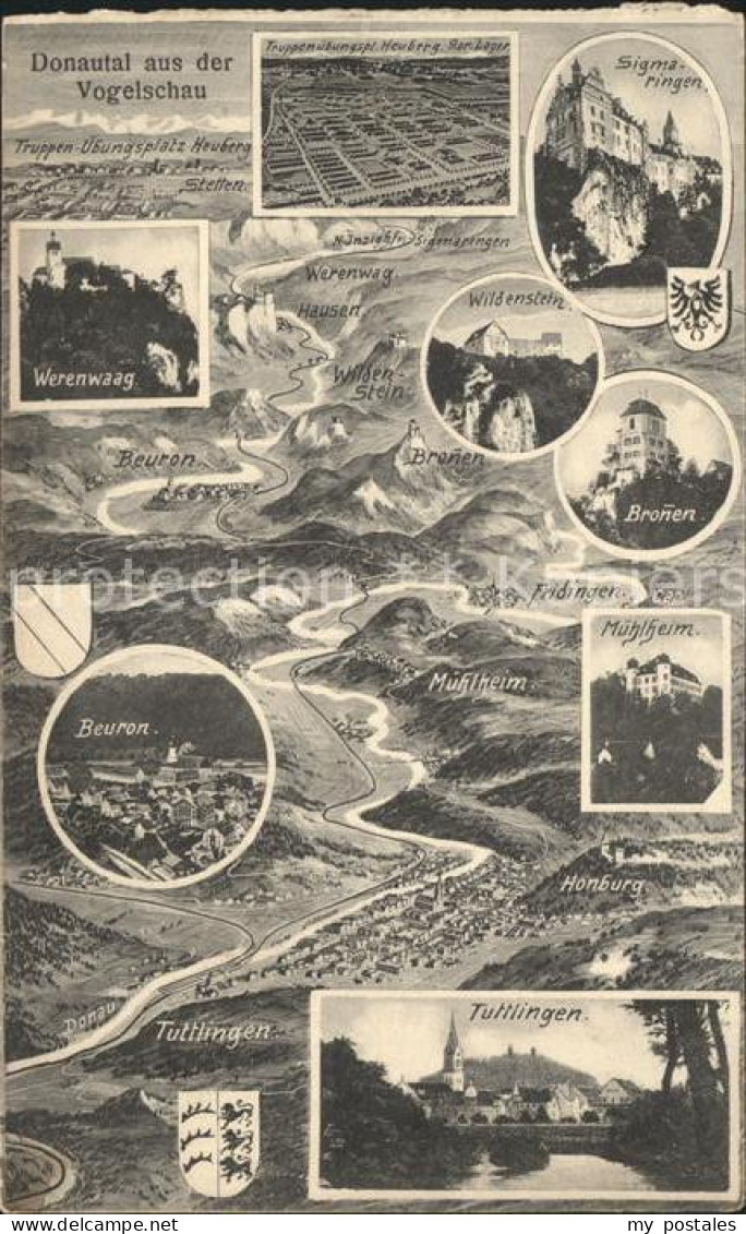 Sigmaringen Donautal Muehlheim Tuttlingen Beuron Wildenstein Werenwaag