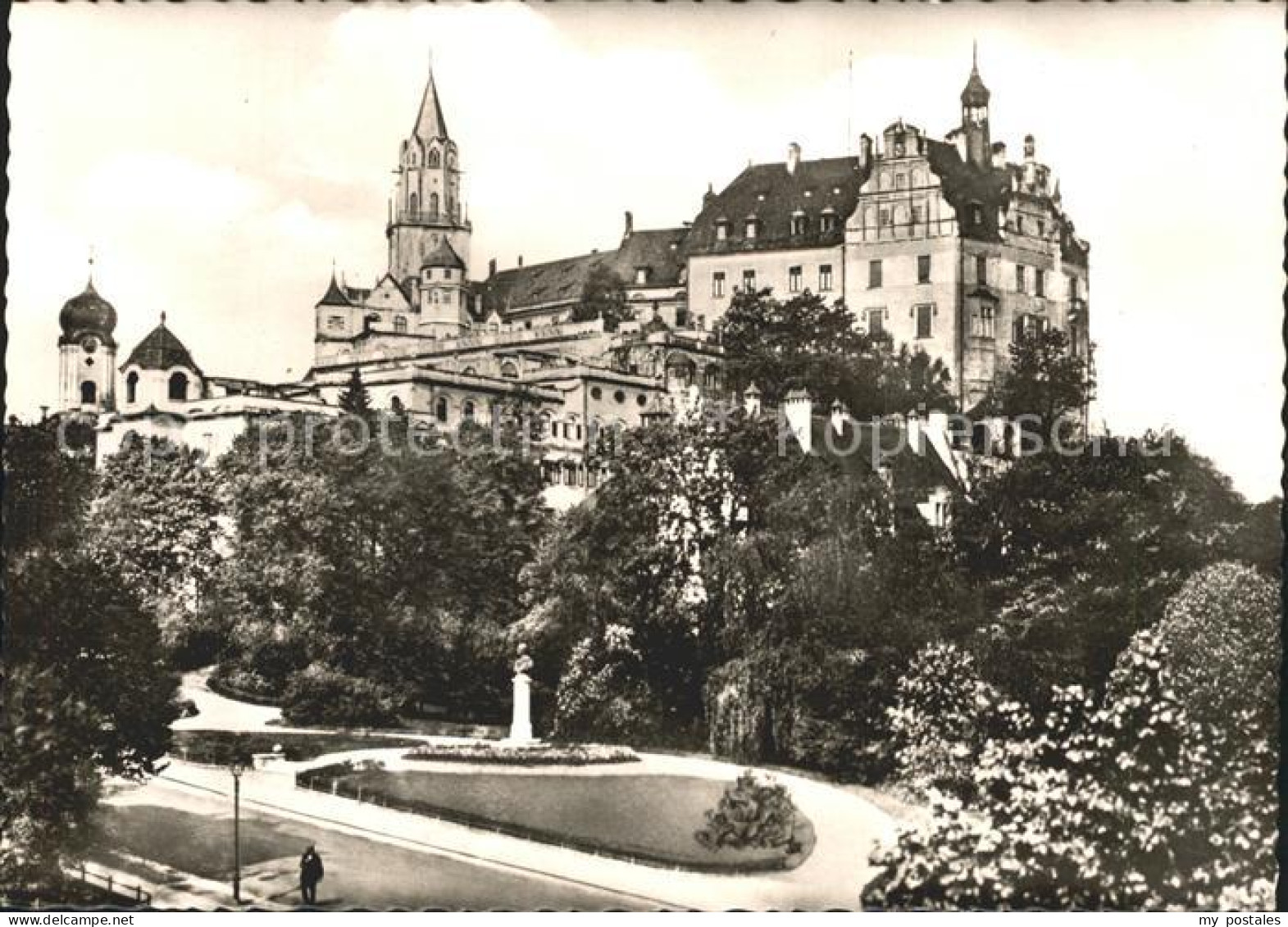 Sigmaringen Schloss Sigmaringen Bahnhofsseite