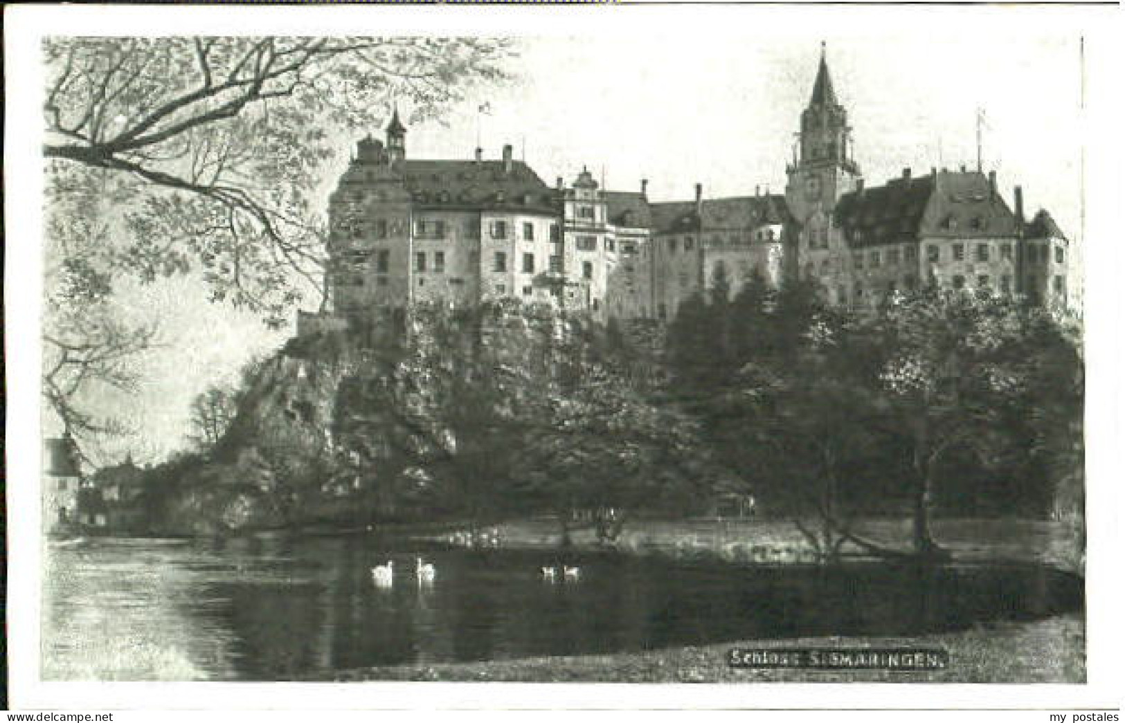 Sigmaringen Schloss Sigmaringen  ungelaufen ca. 1930