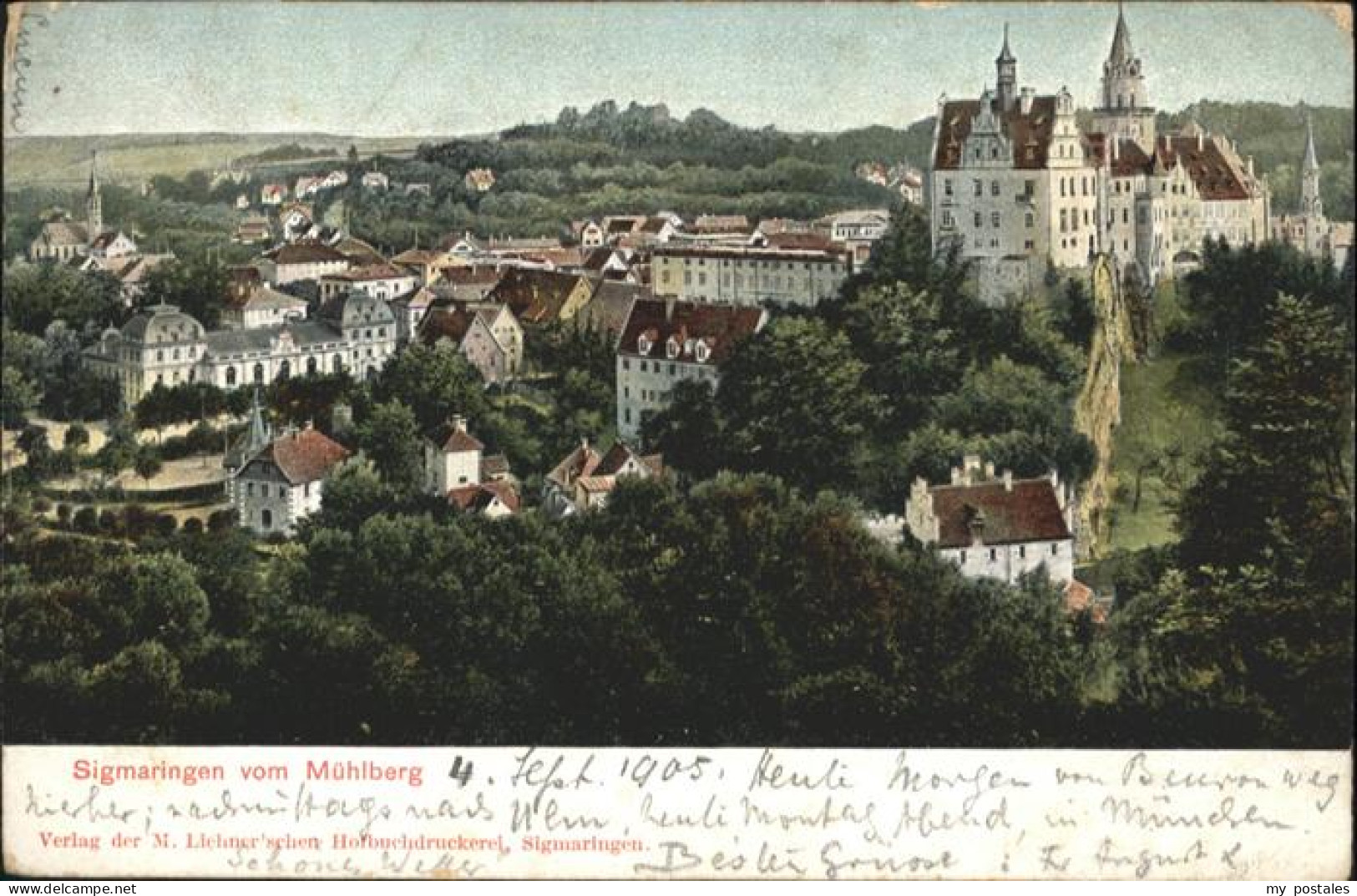Sigmaringen vom Muehlberg