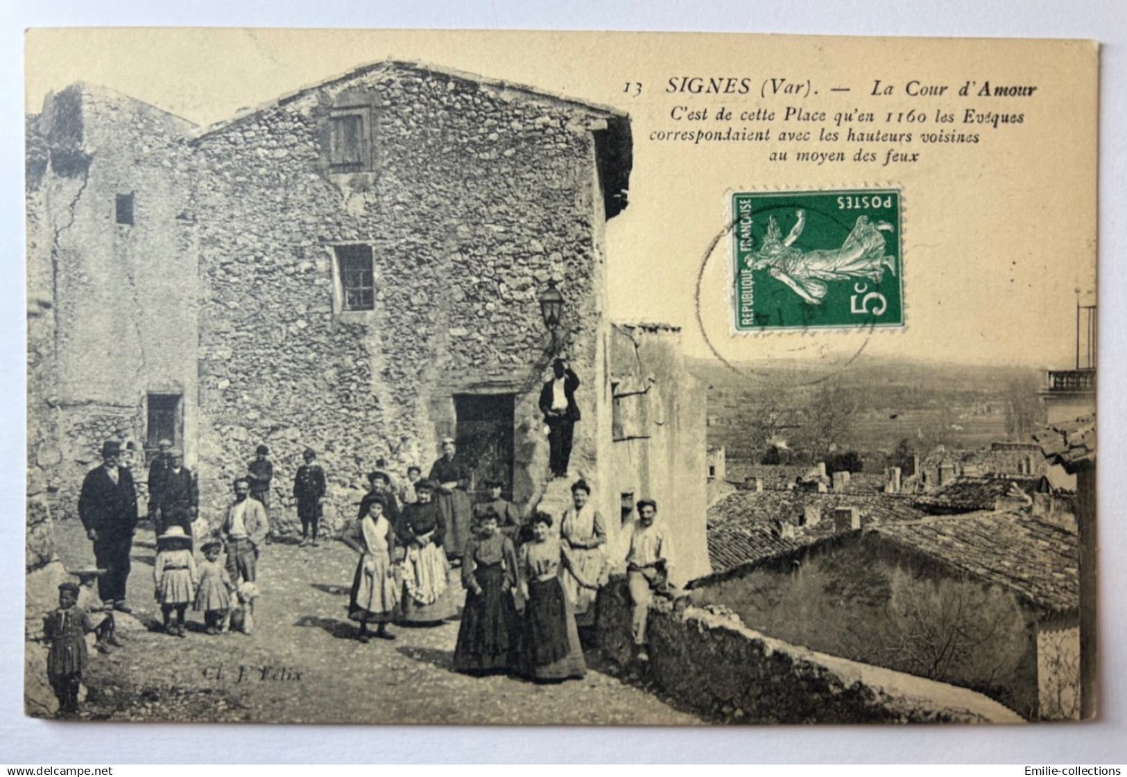 SIGNES (83) - LA COUR D'AMOUR