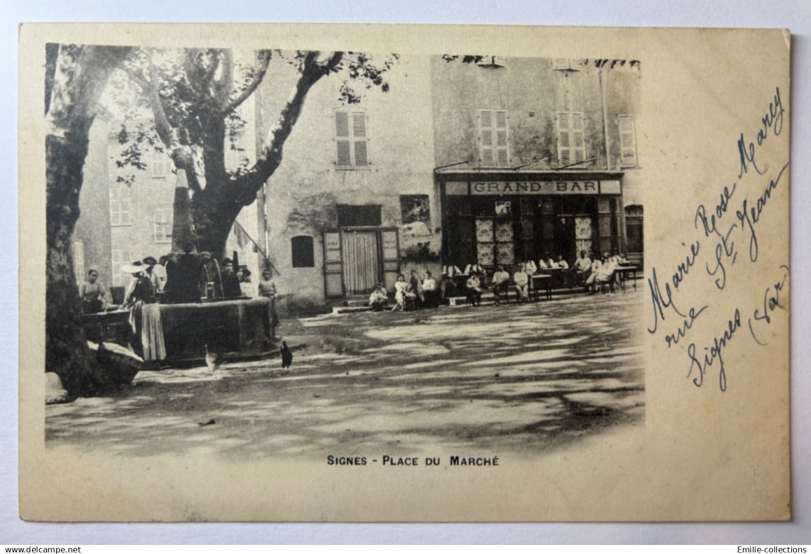 SIGNES (83) - PLACE DU MARCHE