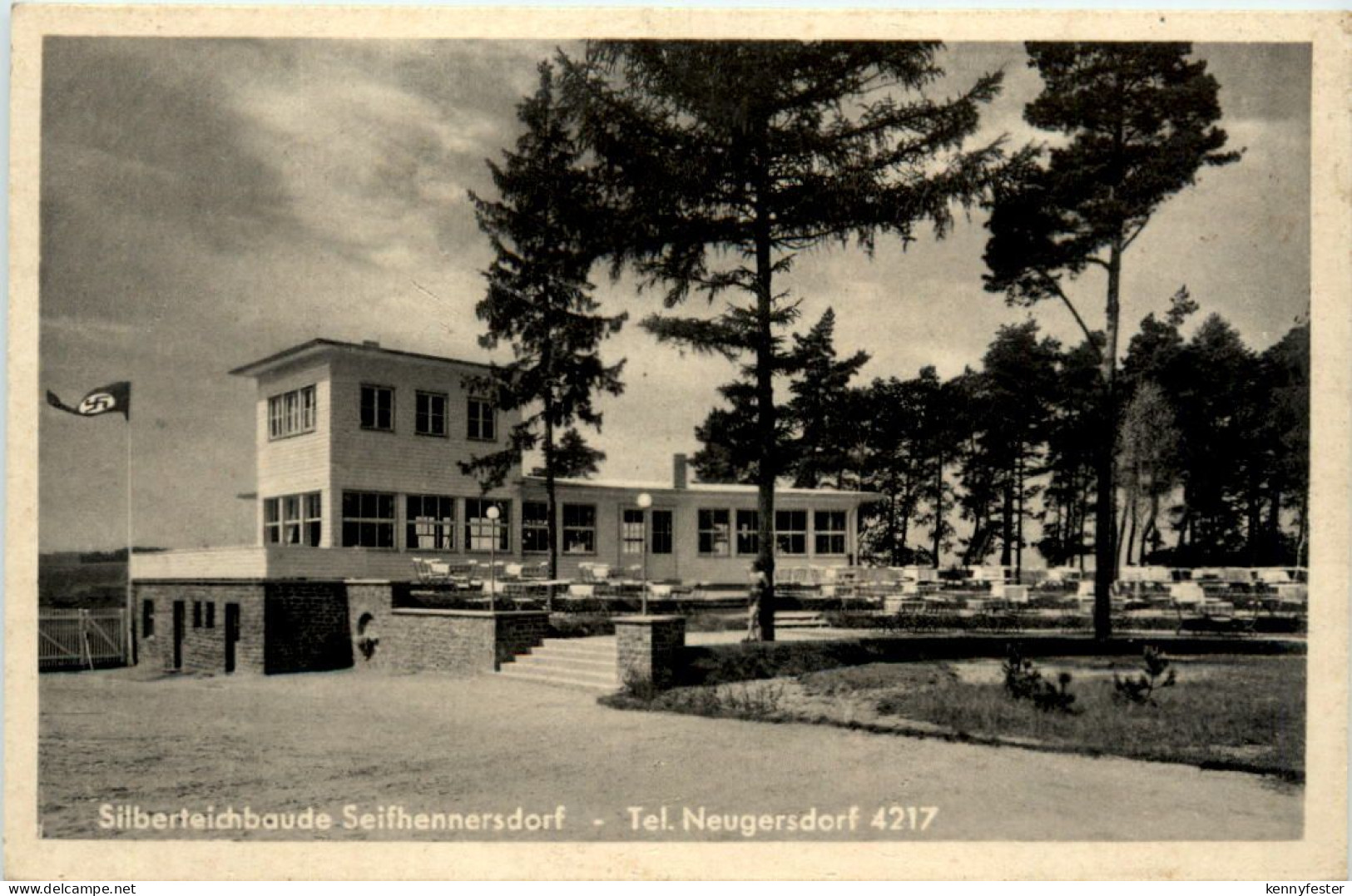 Silberteichbaude Seifhennersdorf - Hakenkreuz