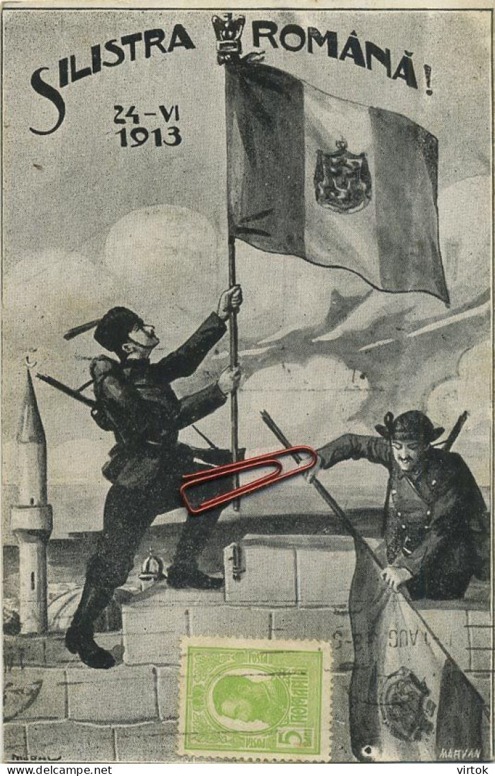 SILISTRA ROMANA :  1913   (  2  scans )