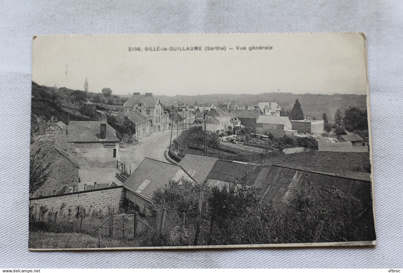 Sillé le Guillaume, vue générale, Sarthe 72