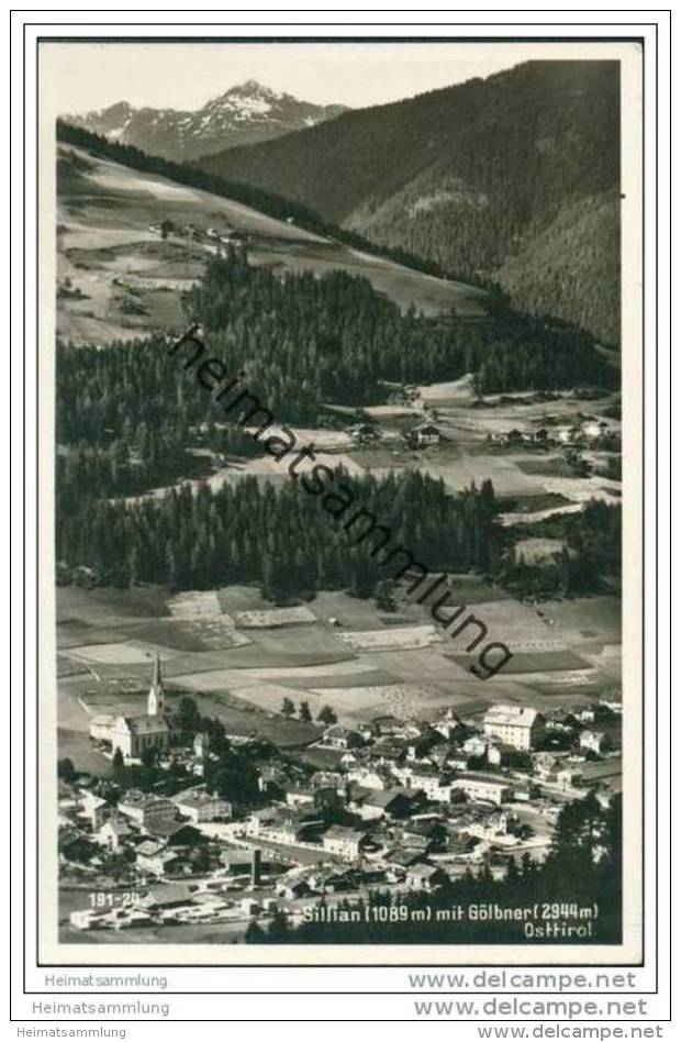 Sillian mit Gölbner - Foto-AK
