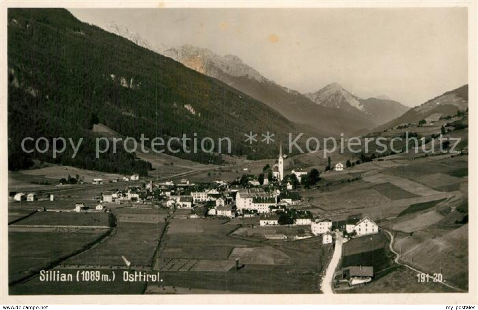 Sillian Tirol Fliegeraufnahme