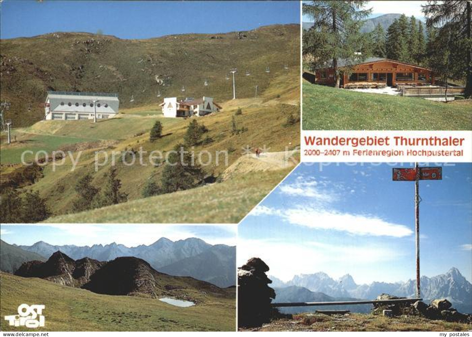 Sillian Tirol Wandergebiet Thurnthaler Ferienregion Hochpustertal