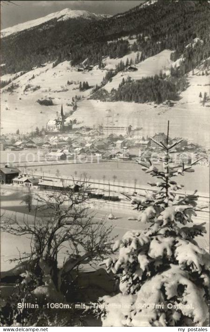 Sillian Tirol Winterpanorama mit Thurnthaler Hochpustertal