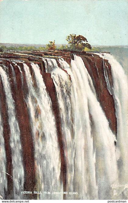 Zimbabwe - Victoria Falls from Livingstone Island - Publ. Raphael Tuck & Sons